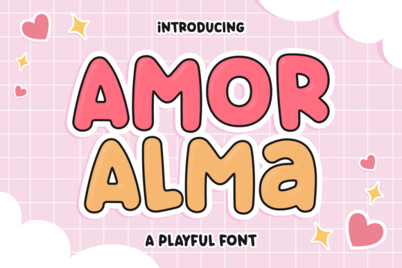 Amor Alma: A Playful Display Font for Charming Brand Identities