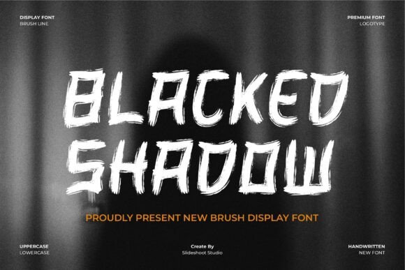 Blacked Shadow Font Review