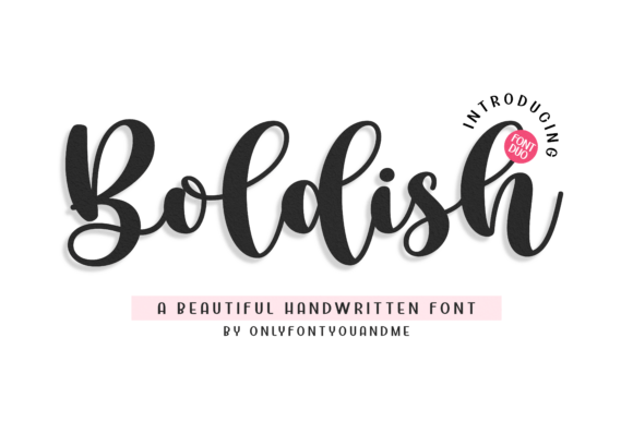 Boldish Font for Creative Projects