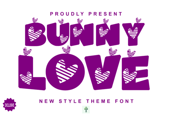 Bunny Love Font: Vibrant Display for Digital Campaigns