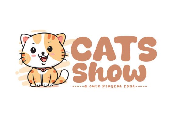 Cats Show Font for Creative Brands