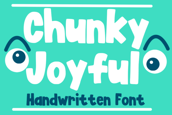 Chunky Joyful Display Font for Bold Marketing Content