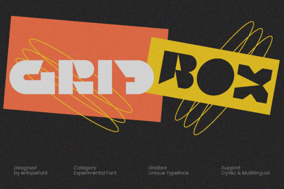 Gridbox Font for Creative Makers