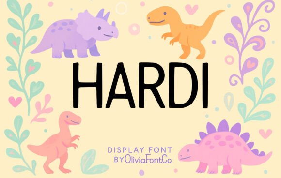 Hardi: A Display Font for Creative Expression