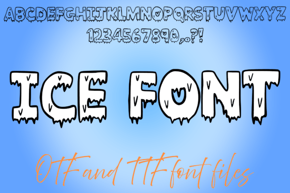 Ice: A Display Font for Creative Web Design
