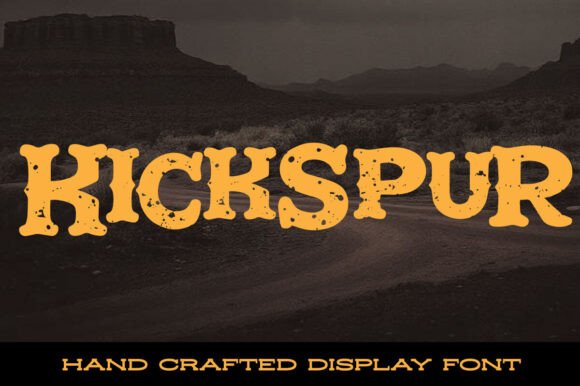 Kickspur Font for Bold Web Design