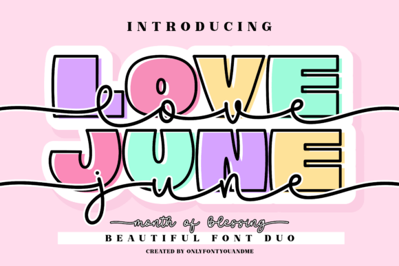 Love June Font for Creative Brands