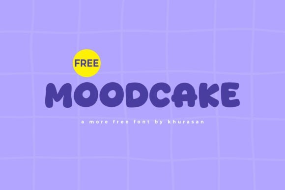 Moodcake: A Modern Cute Font for Small Business Branding
