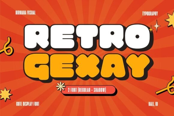 Retro Gexay Font Review