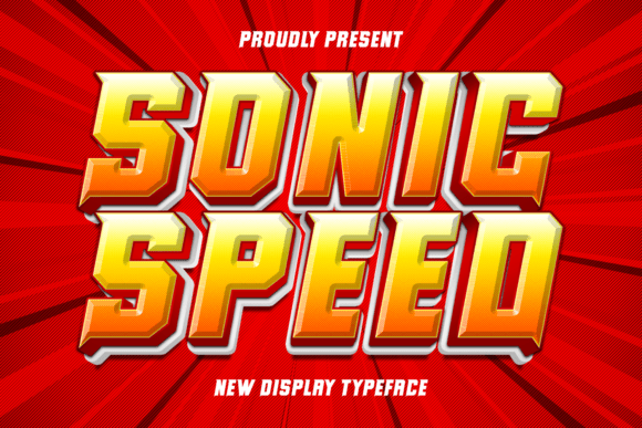 Sonic Speed Font Brings Playful Energy to Brand Design