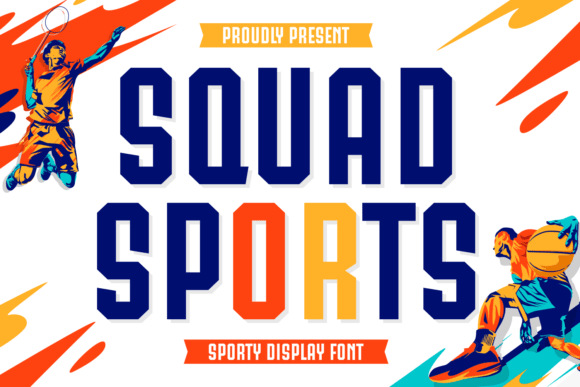 Squad Sports Font for Web Design