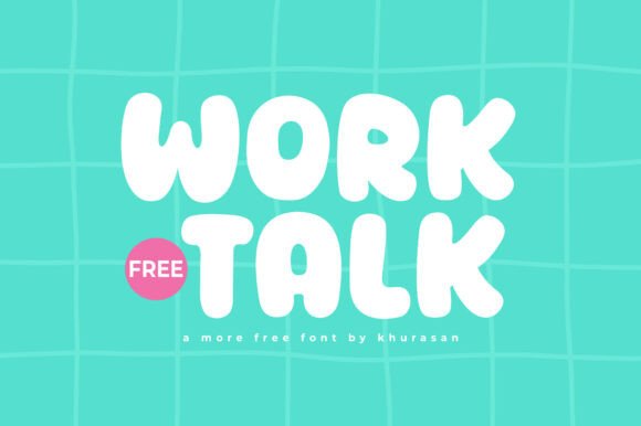 Worktalk: A Modern Display Font for Designers